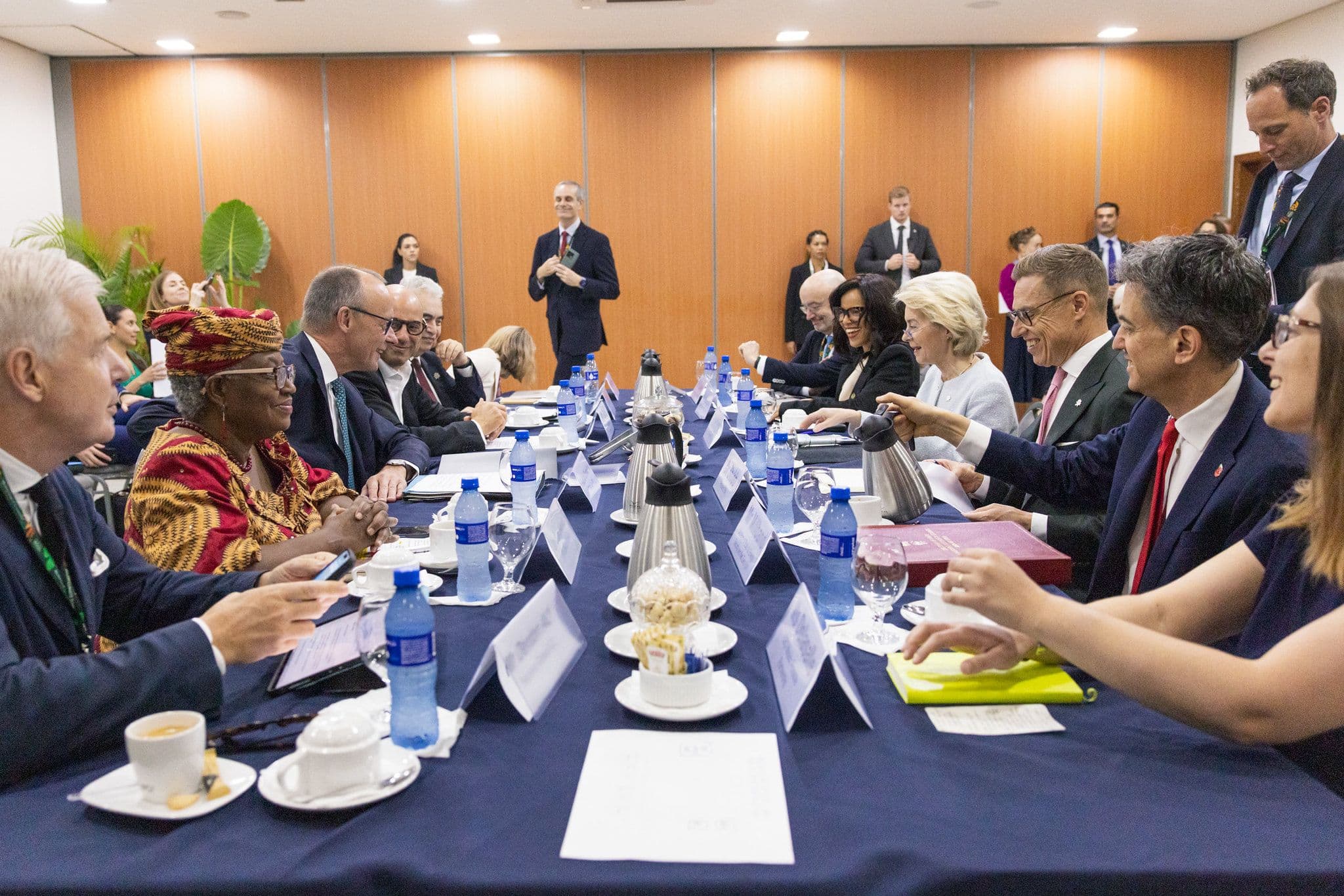 Chancellor Merz, President Stubb, President von der Leyen, WTO’s Dr. Okonjo-Iweala and ICC’s Denton lead COP30 talks on global carbon pricing and industrial decarbonisation